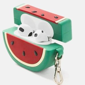 Kate Spade Watermelon What-a-melon Silicone Apple Airpods Gen 3 Case🍉